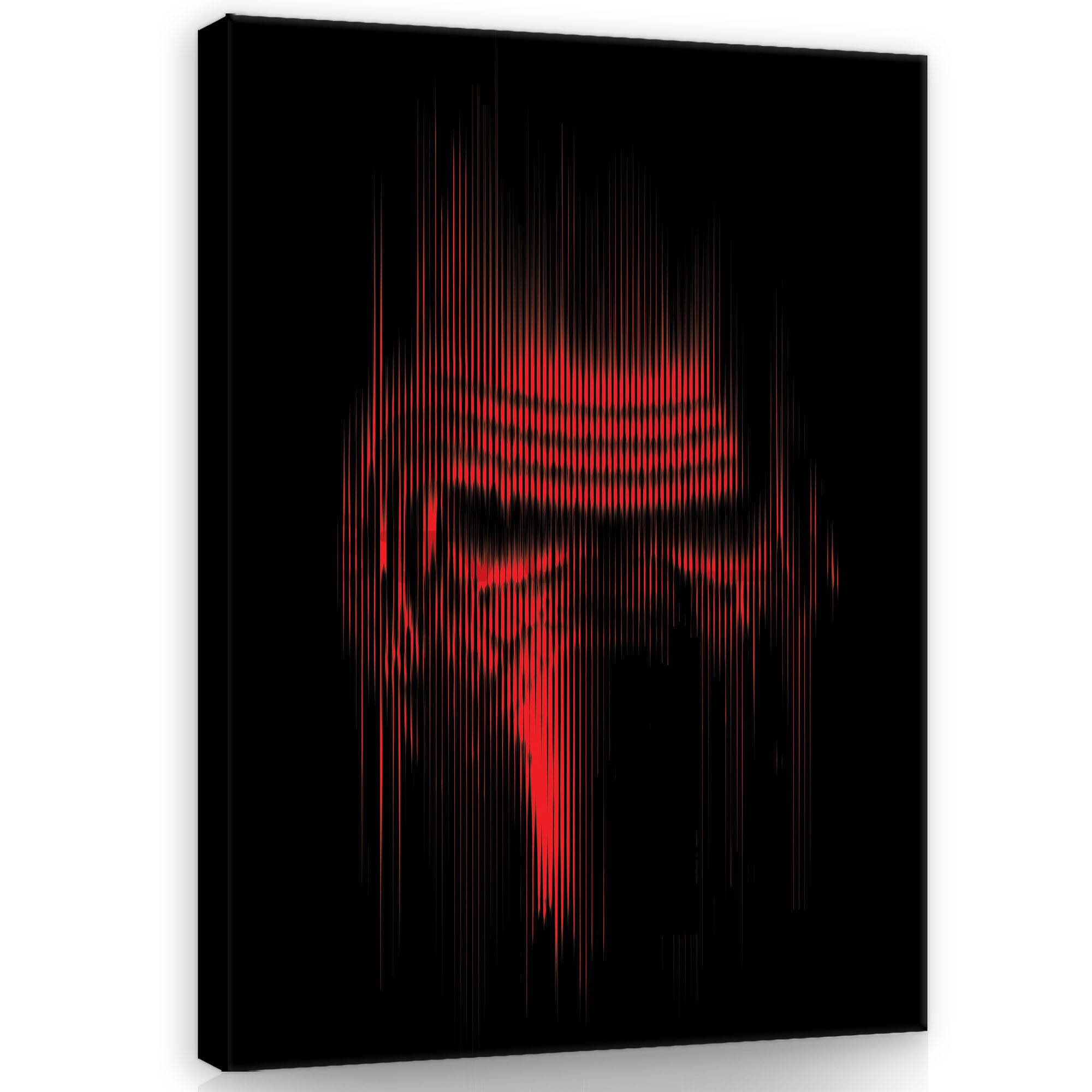 Slika na platnu: Star Wars Kylo Ren (kaciga) - 40x60 cm