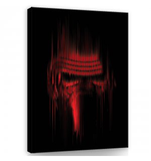Slika na platnu: Star Wars Kylo Ren (kaciga) - 40x60 cm