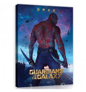 Slika na platnu: Guardians of The Galaxy Drax - 40x60 cm