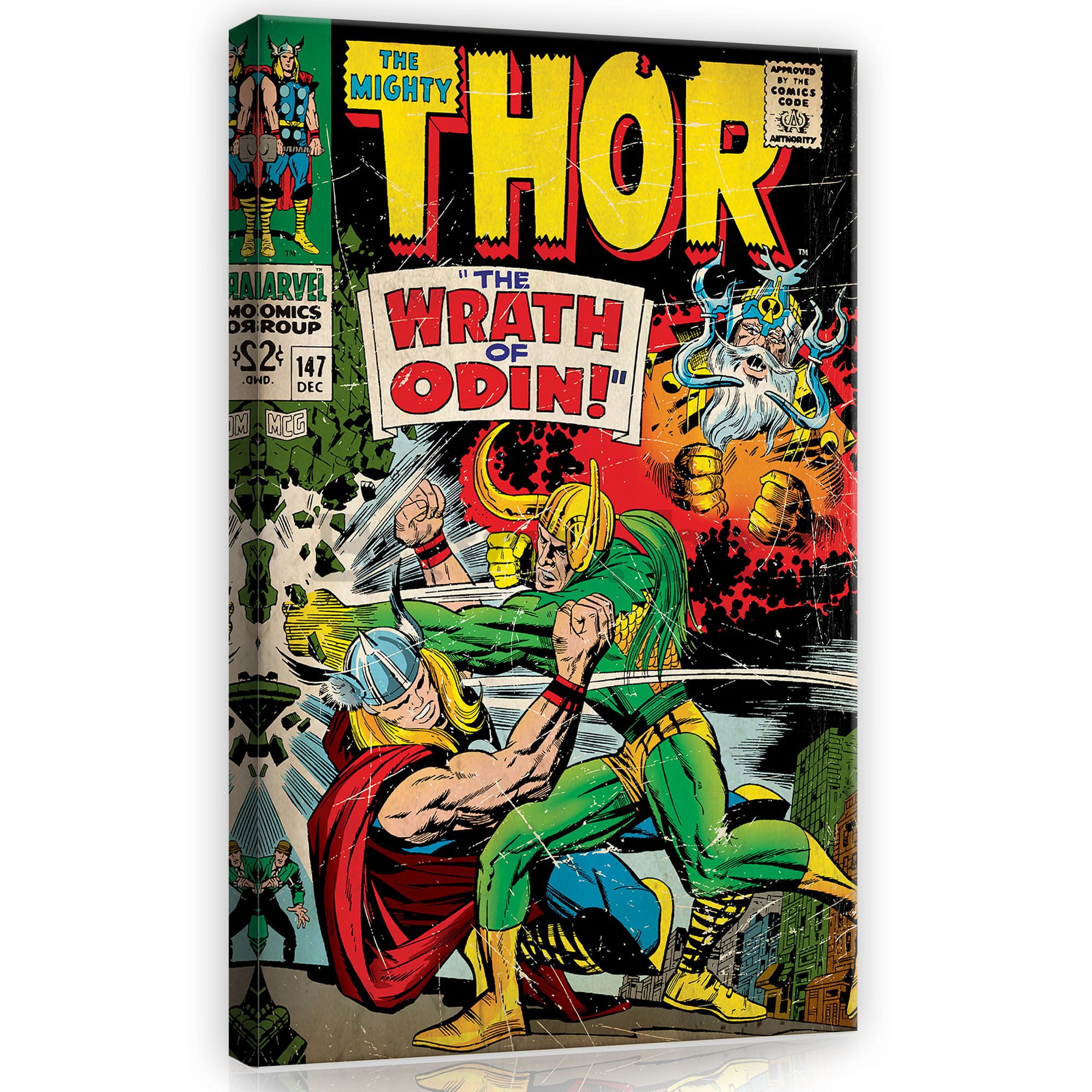 Slika na platnu: Thor (Wrath of Odin) - 40x60 cm