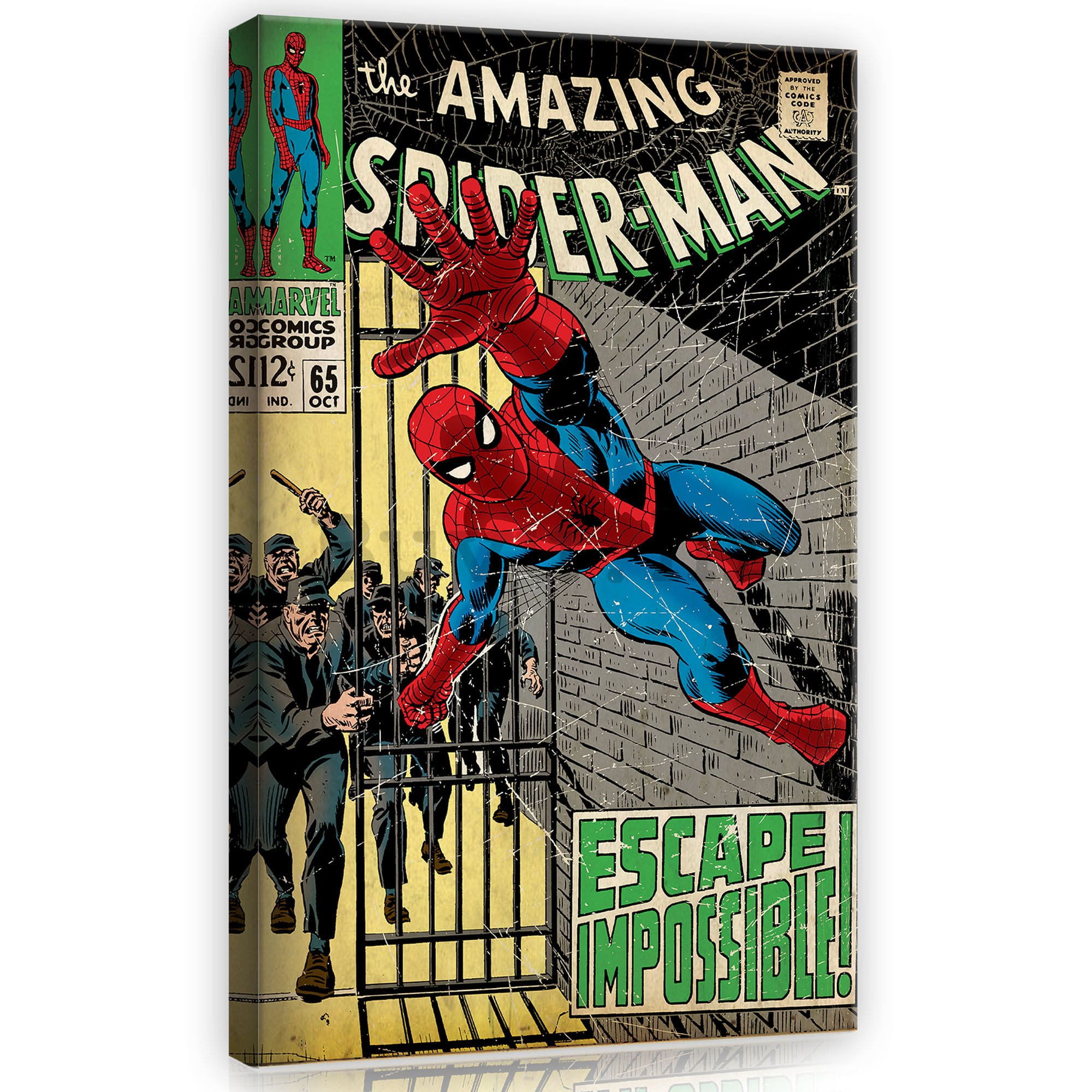 Slika na platnu: The Amazing Spider-man (Escape Impossible) - 40x60 cm