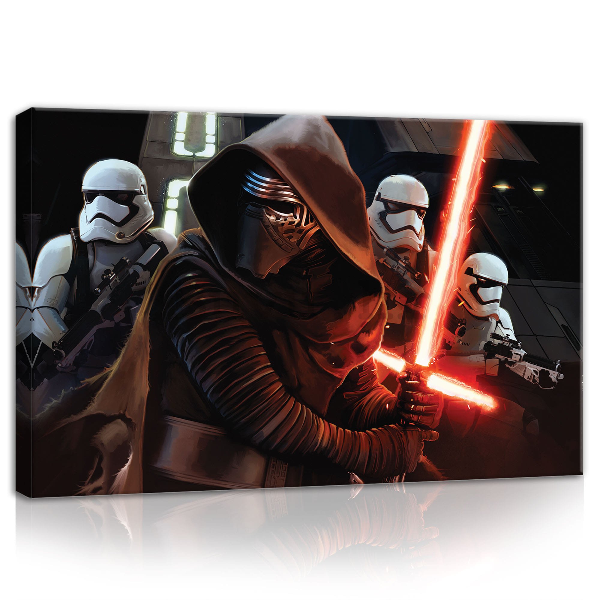 Slika na platnu: Star Wars Dark Lord Kylo Ren - 60x40 cm