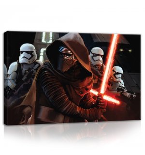 Slika na platnu: Star Wars Dark Lord Kylo Ren - 60x40 cm
