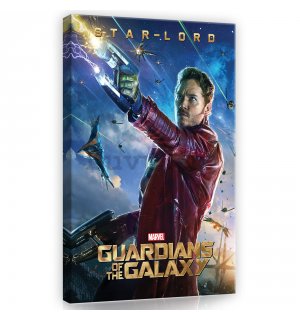 Slika na platnu: Guardians of The Galaxy Star-Lord - 40x60 cm