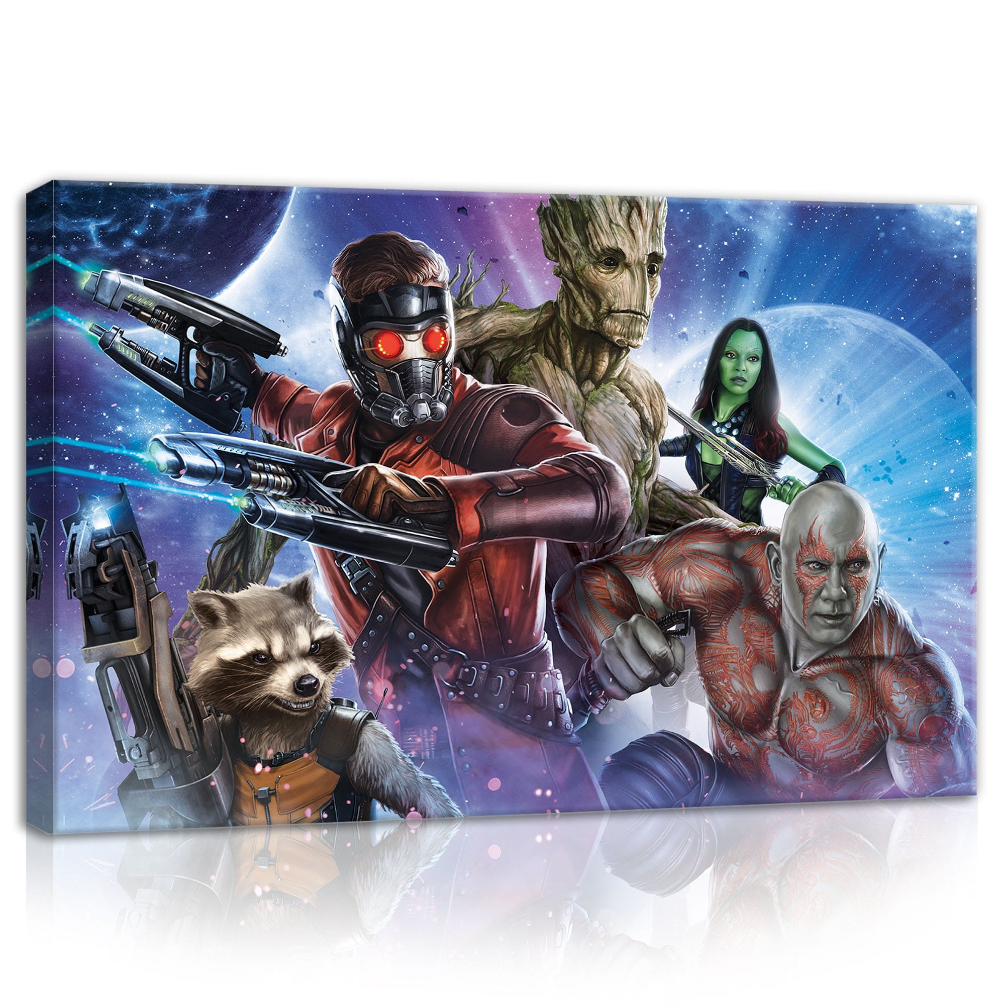 Slika na platnu: Guardians of The Galaxy Team (1) - 60x40 cm