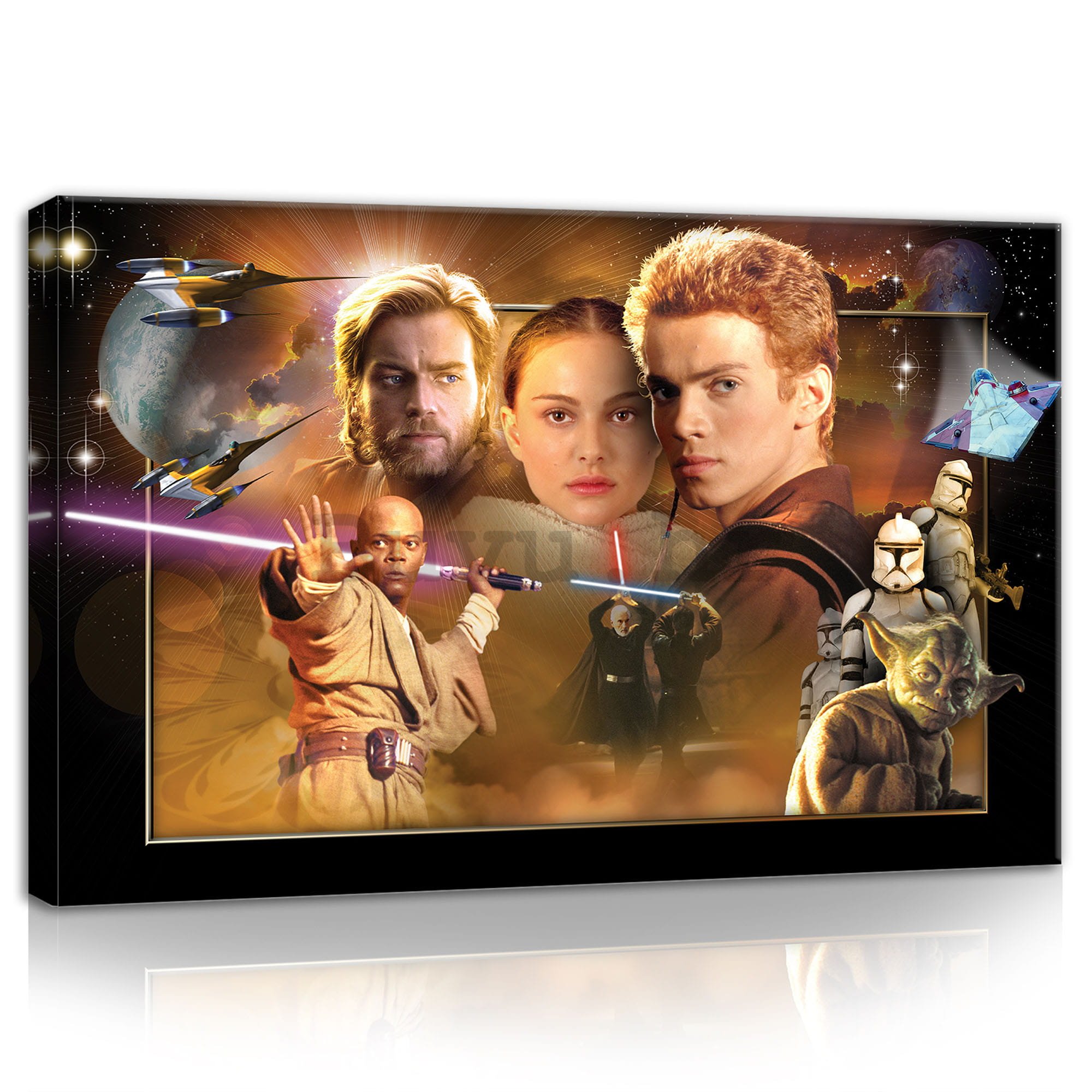 Slika na platnu: Star Wars Attack of the Clones (2) - 60x40 cm