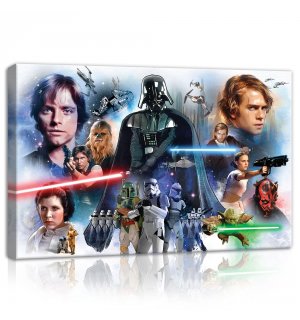 Slika na platnu: Star Wars Skywalkers - 60x40 cm