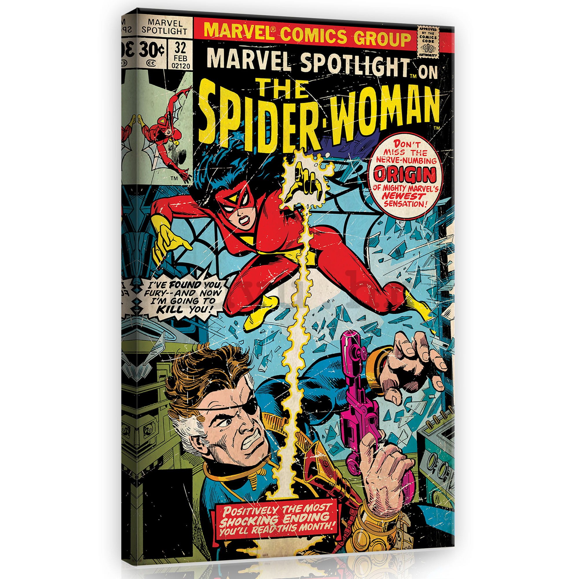Slika na platnu: The Spider-Woman (comics) - 40x60 cm