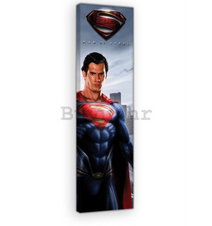 Slika na platnu: Superman Man of Steel - 45x145 cm
