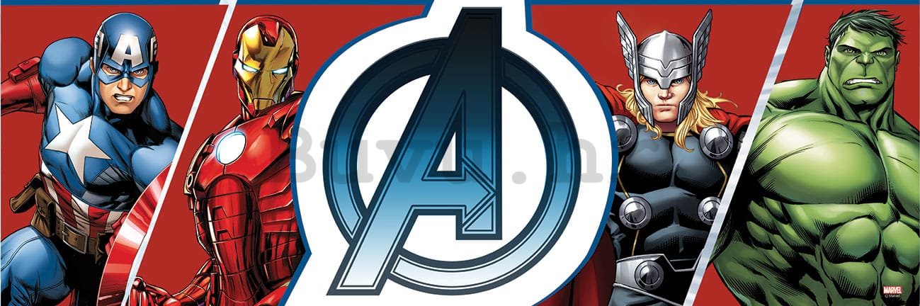 Slika na platnu: Avengers Assemble - 90x30 cm