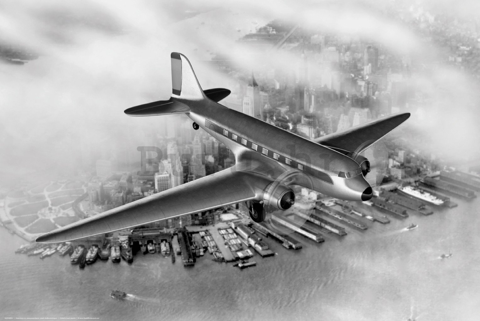 Poster: Avion (Douglas DC-3 Dakota)