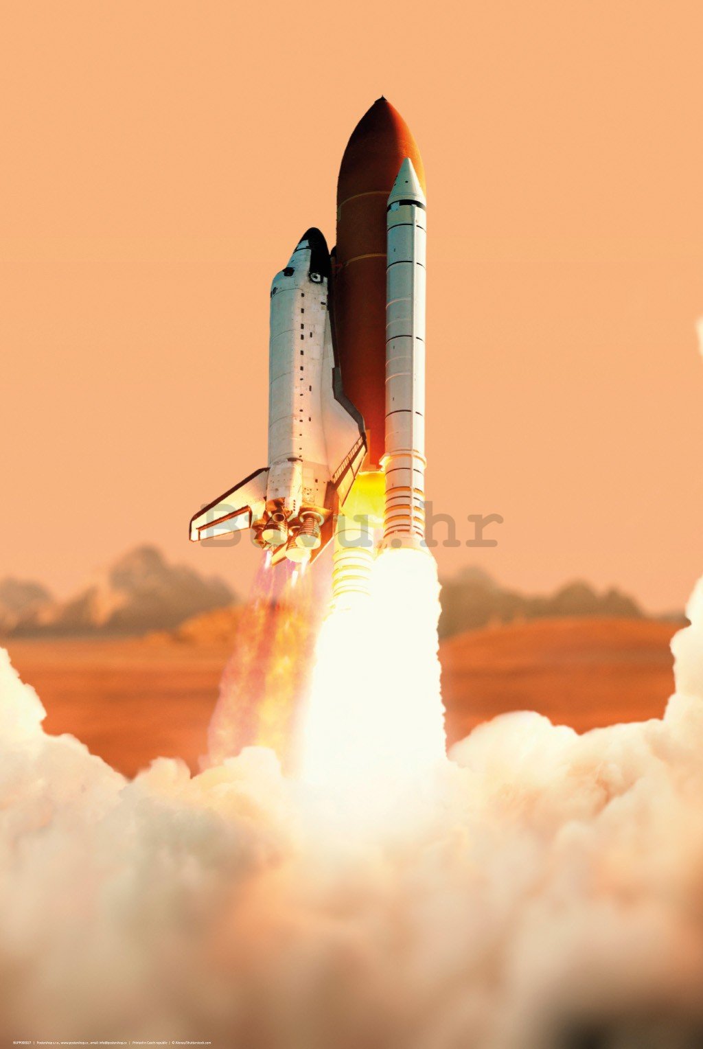 Poster: Lansiranje svemirskog šatla (2)