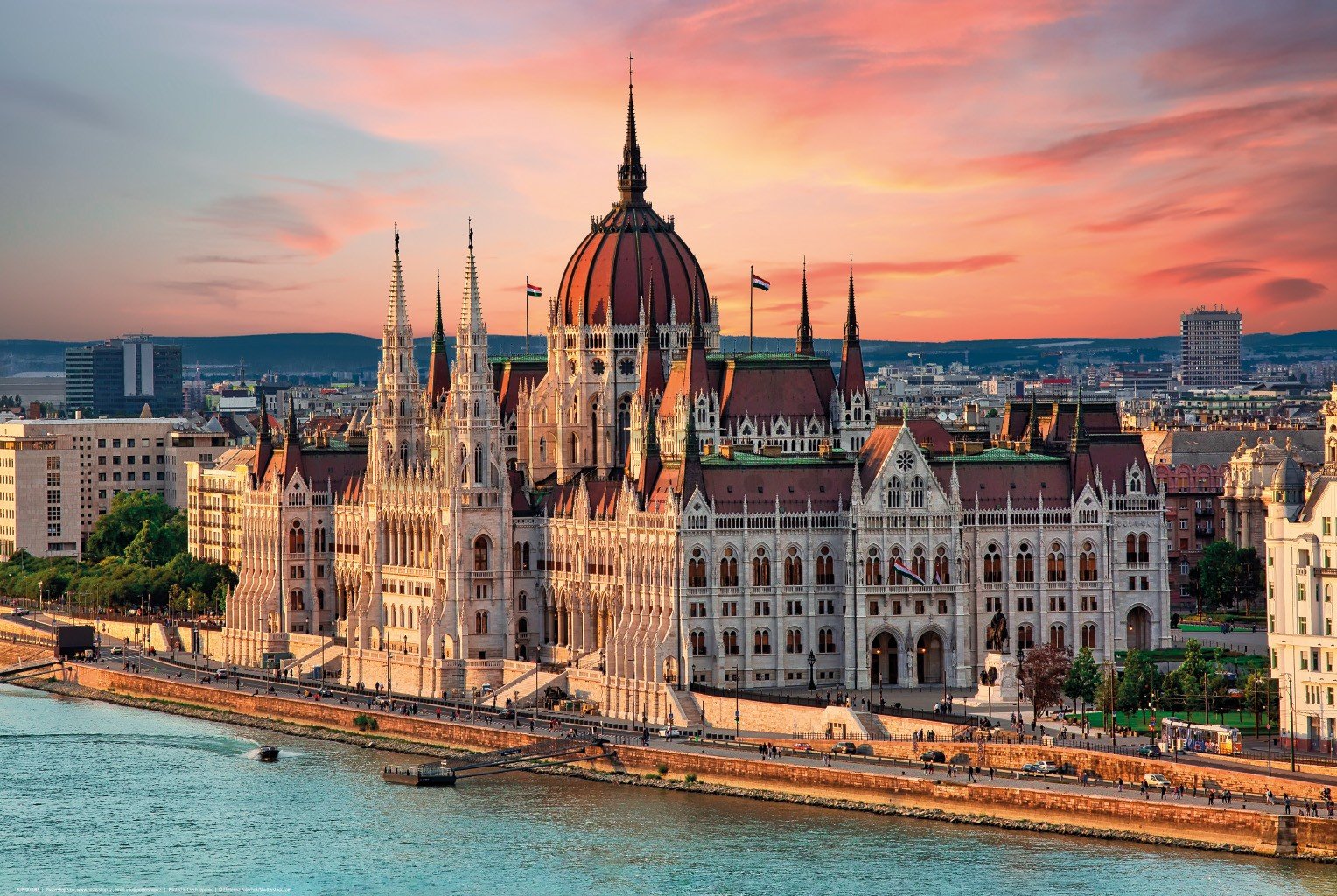Poster: Mađarski parlament, Budimpešta