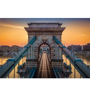 Poster: Lančani most Széchenyi, Budimpešta