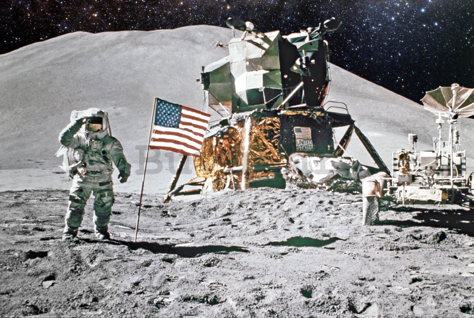 Poster: Slijetanje na Mjesec (Apollo 11)