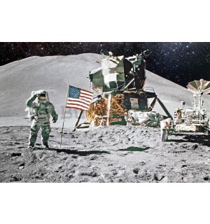 Poster: Slijetanje na Mjesec (Apollo 11)