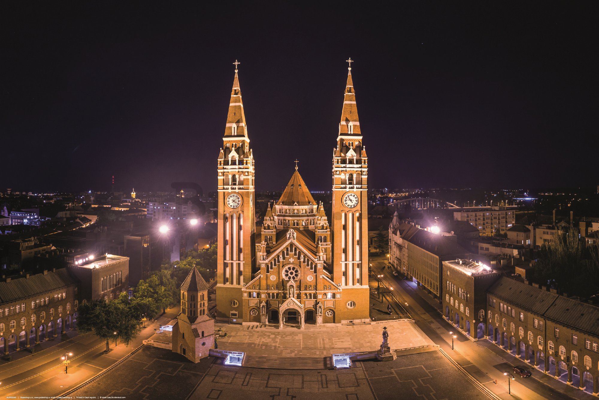 Poster: Katedrala u Szegedu
