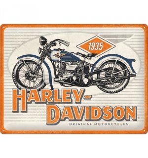 Metalna tabla: Harley-Davidson 1935 - 40x30 cm