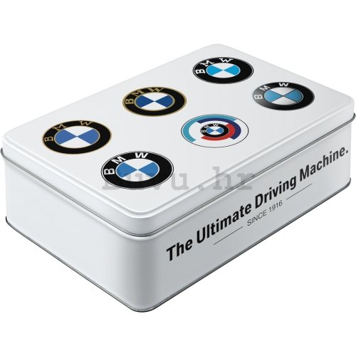 Metalna doza ravna - BMW Logo Evolution