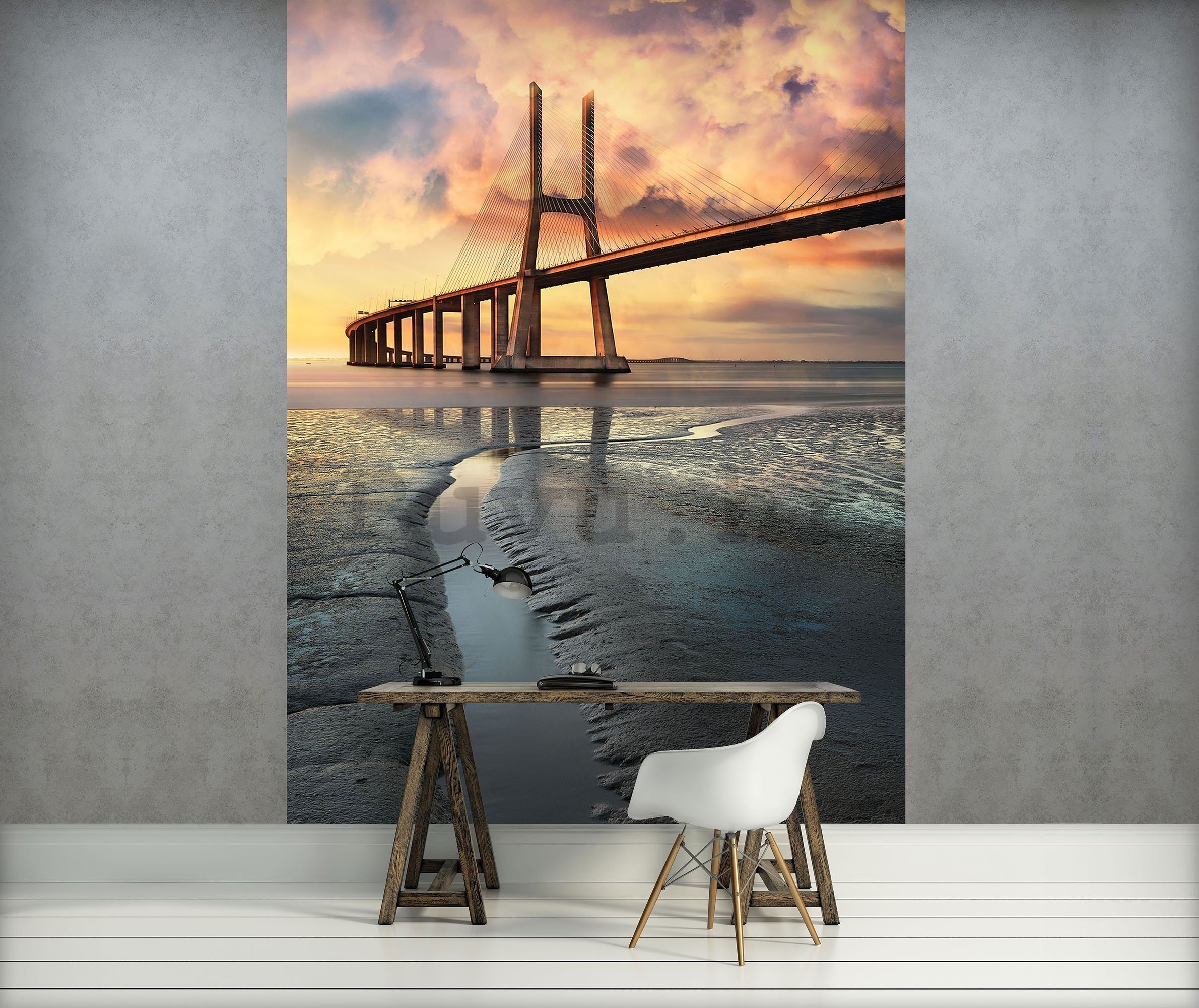 Foto tapeta: Most od užadi (2) - 184x254 cm