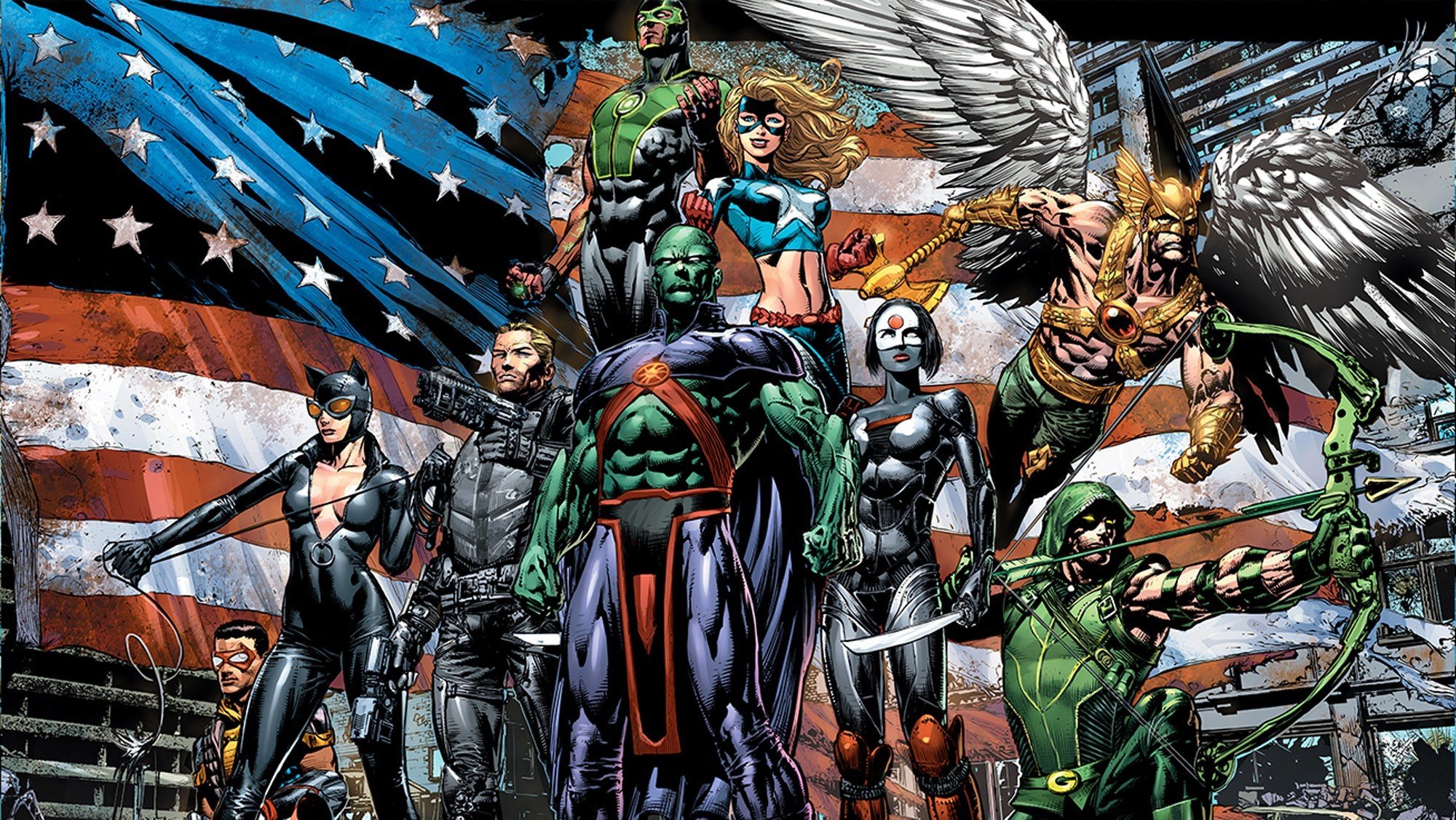 Foto tapeta: Justice League (America) - 368x254cm