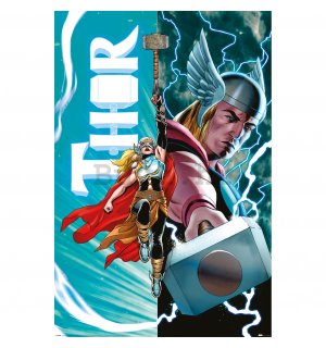 Plakát - Thor (Thor Vs Female Thor)