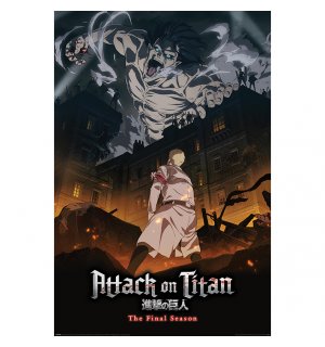 Plakát - Attack on Titan S4 (Eren Onslaught)