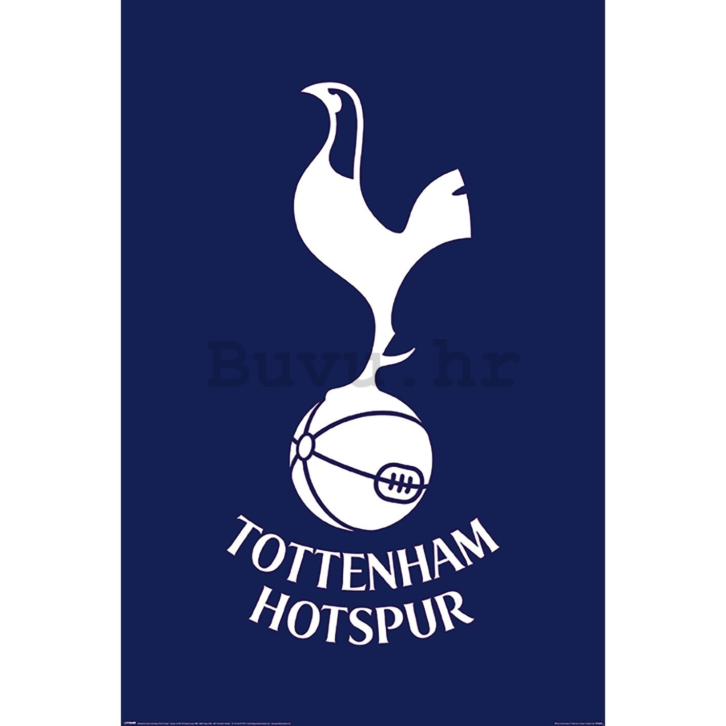 Plakát - Tottenham Hotspur F.C. (Club Crest)