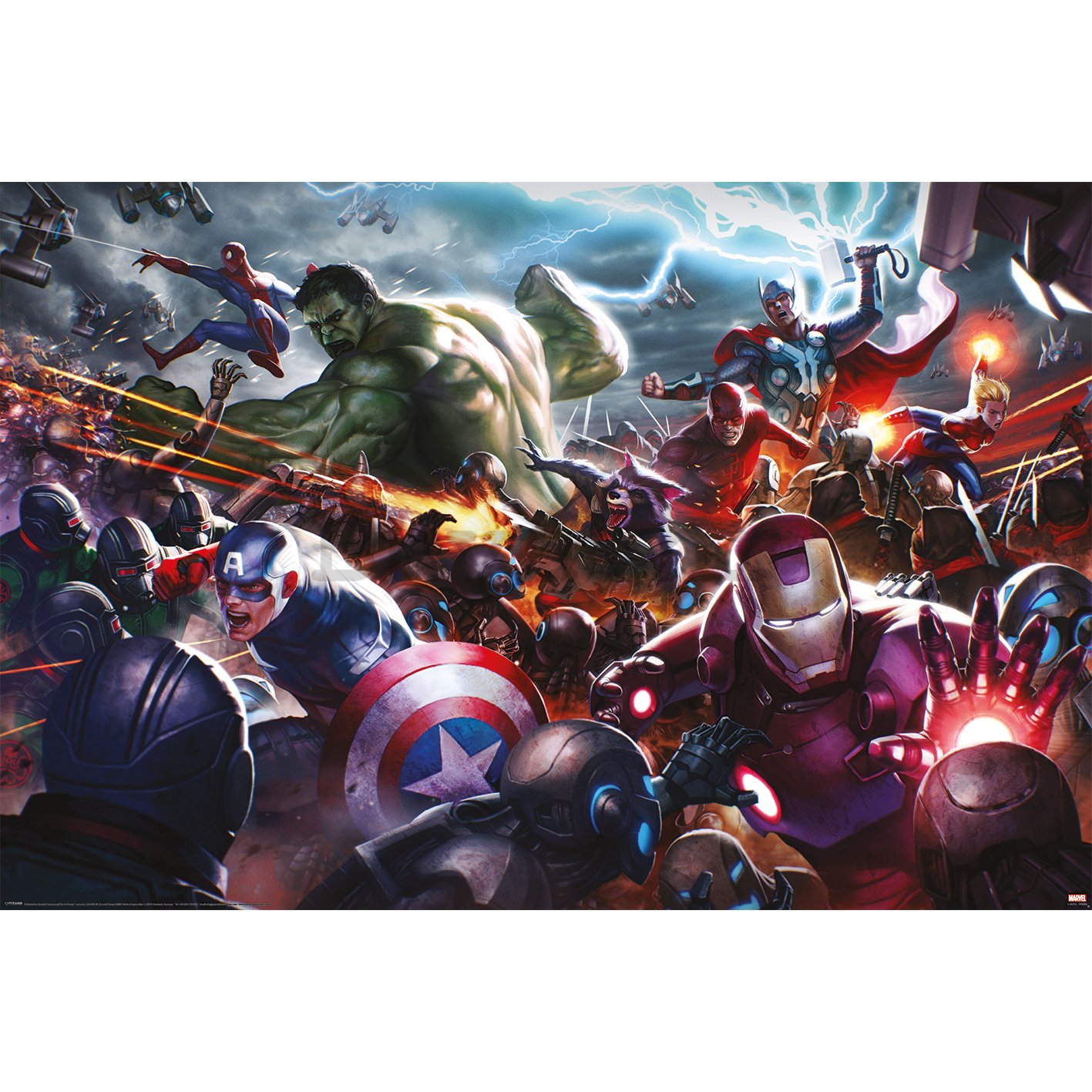 Plakát - Marvel Future Fight (Heroes Assault)