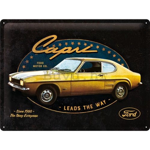 Metalna tabla: Ford (Capri Leads the Way) - 40x30 cm