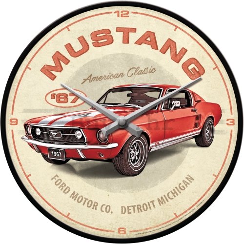 Retro sat - Ford Mustang (GT 1967 Red)