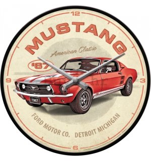Retro sat - Ford Mustang (GT 1967 Red)