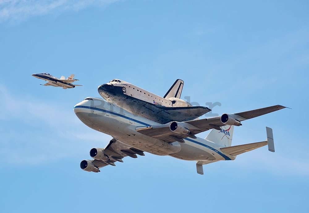 Vlies foto tapeta: Space Shuttle Endeavour - 368x254 cm
