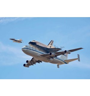 Vlies foto tapeta: Space Shuttle Endeavour - 368x254 cm