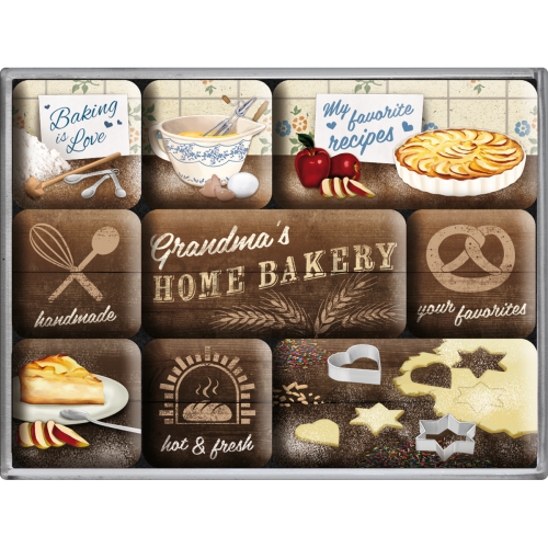 Set magneta - Home Bakery