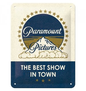 Metalna tabla: Paramount (Classic Logo) - 20x15 cm