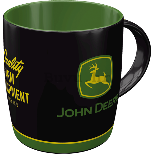 Šalica - John Deere Logo Black
