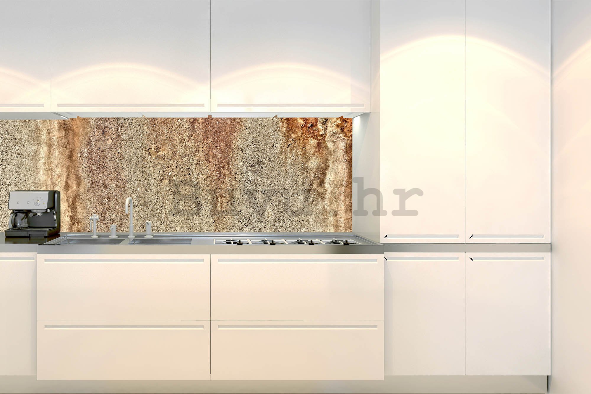 Samoljepljiva periva tapeta za kuhinju - Pješčani dekor, 180x60 cm