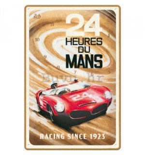 Metalna tabla: 24h Le Mans - Red Car 1963 - 20x30 cm