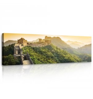 Slika na platnu: Kineski zid - 145x45 cm