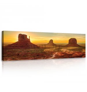 Slika na platnu: Monument Valley - 145x45 cm