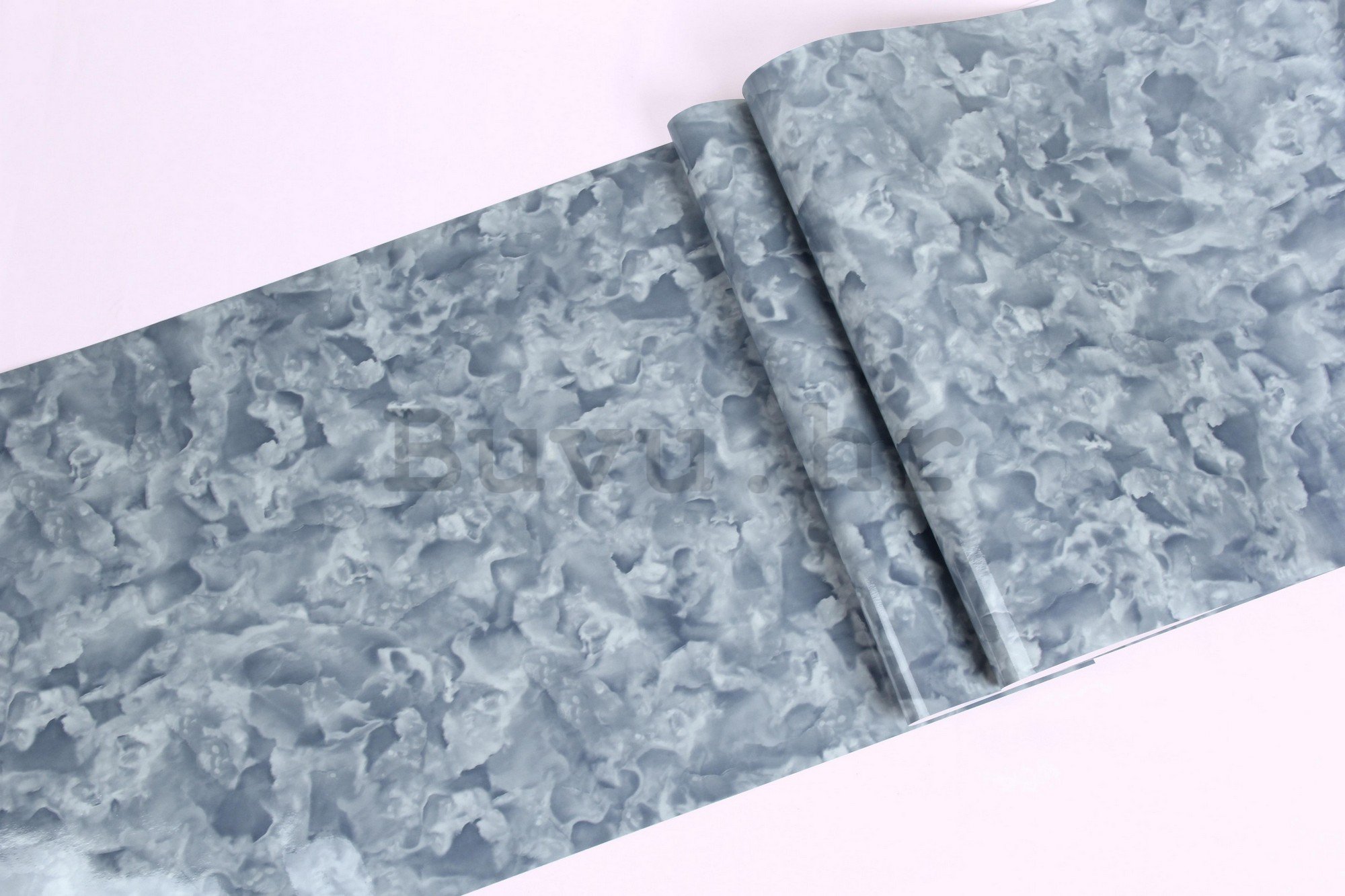 Samoljepljiva zidna folija plavo sivi mramor 45cm x 3m