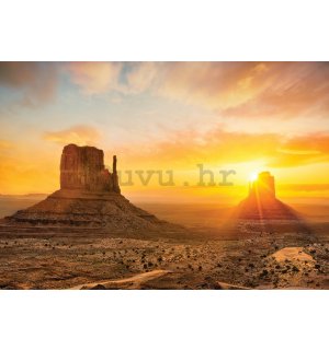 Foto tapeta Vlies: Pustinja Arizona - 254x184 cm