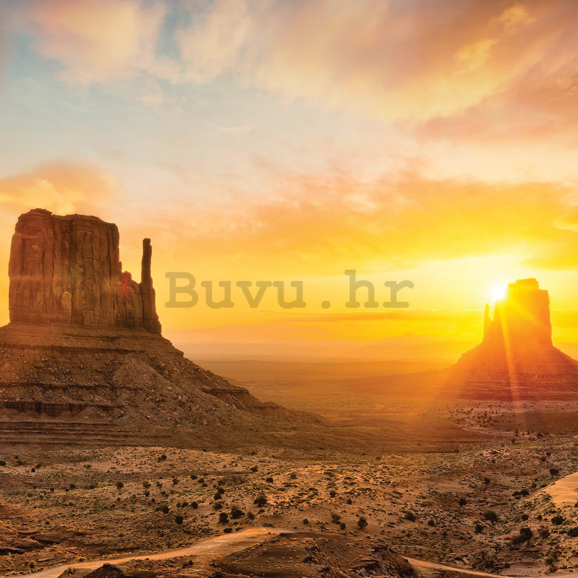 Vlies foto tapeta: Pustinja Arizona - 368x254 cm