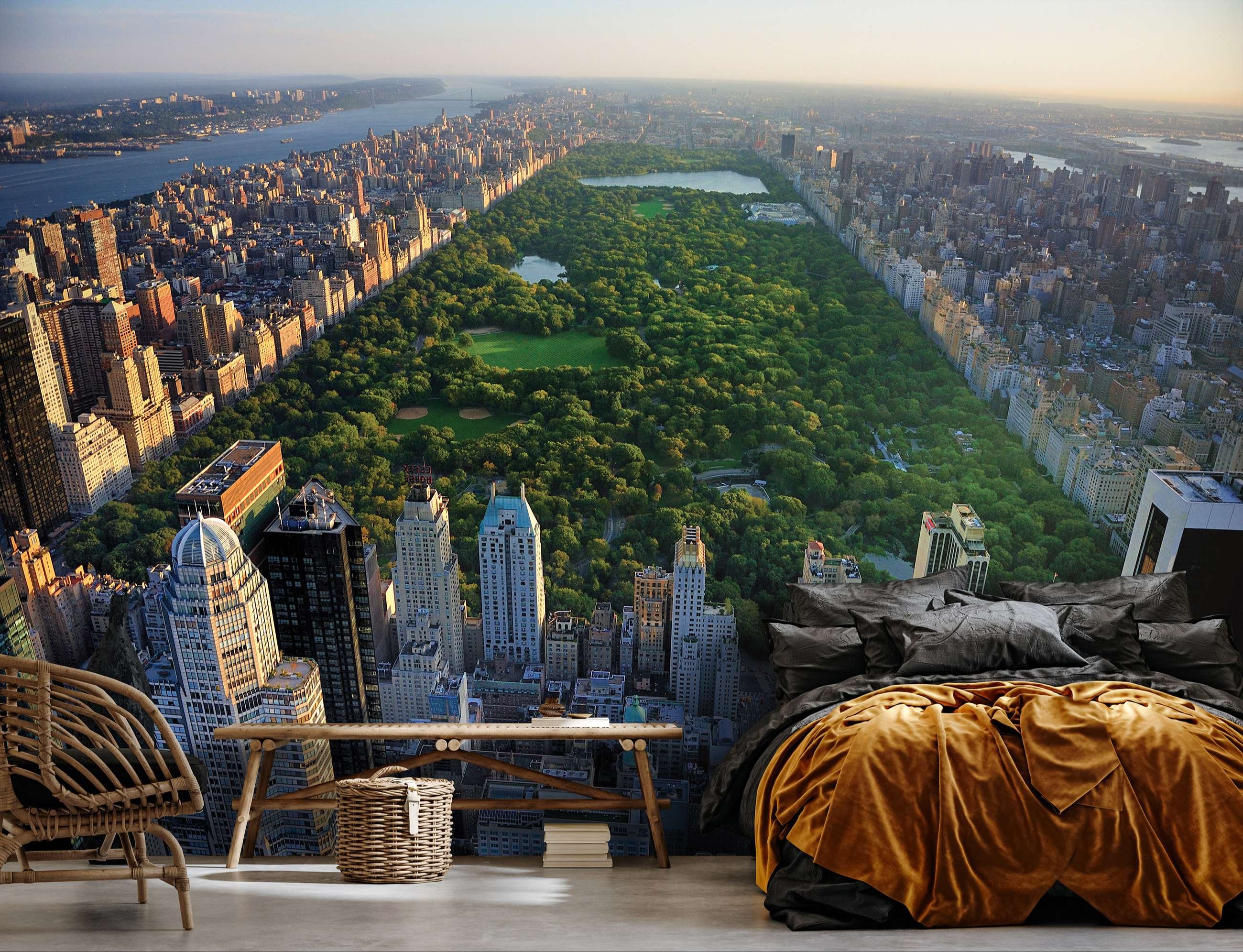 Vlies foto tapeta: New York Central Park - 152,5x104 cm