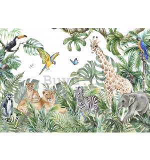 Vlies foto tapeta:  Džungla (1) - 104x70,5 cm