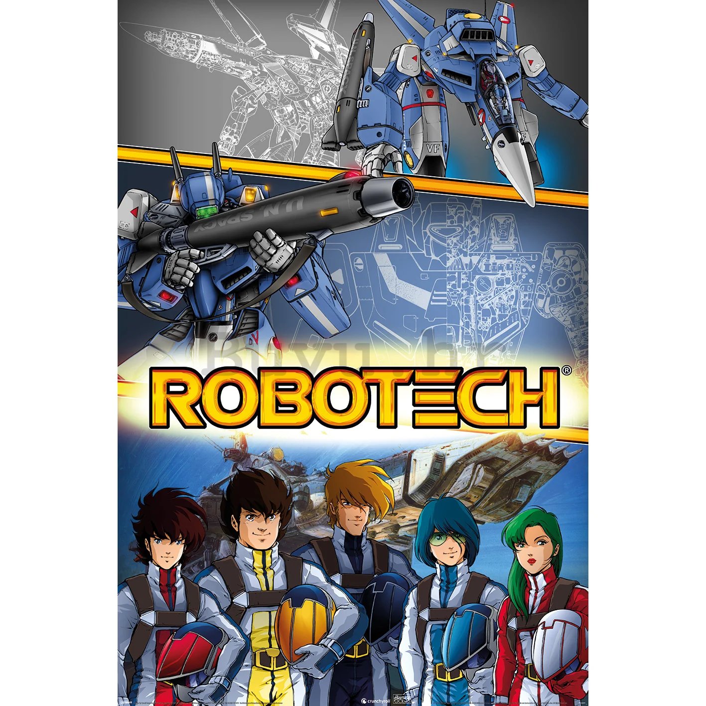 Plakát - Robotech (Vf Crew)