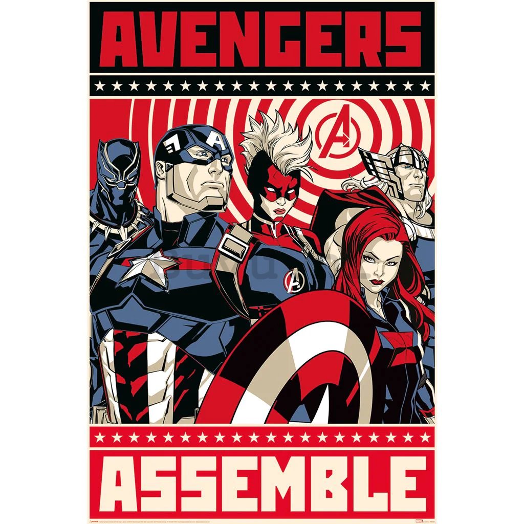 Plakát - Avengers Assemble