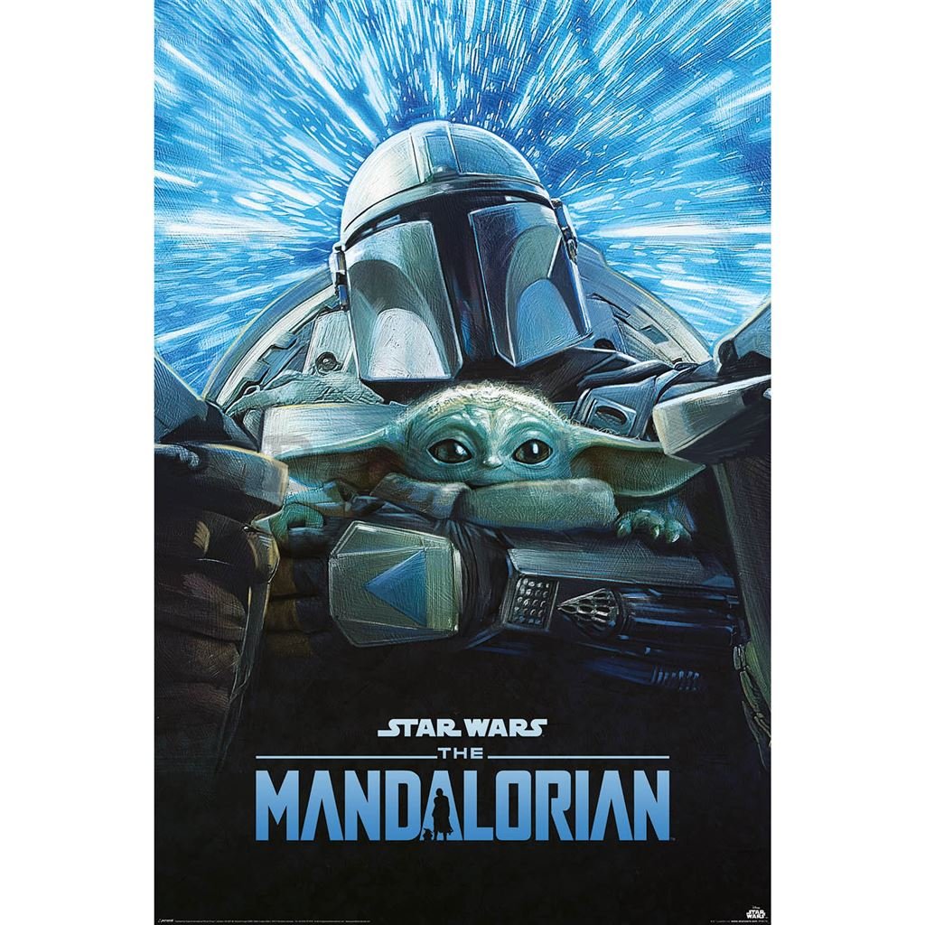 Plakát - The Mandalorian S3 (Lightspeed)