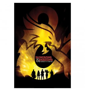 Plakát - Dungeons & Dragons: Movie (Ampersand Radiance)